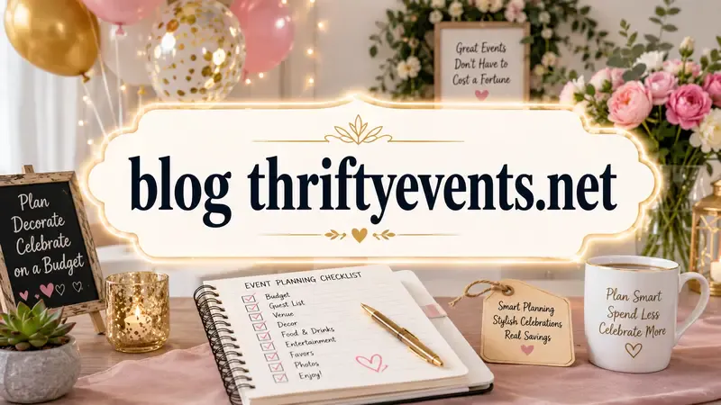 blog thriftyevents.net