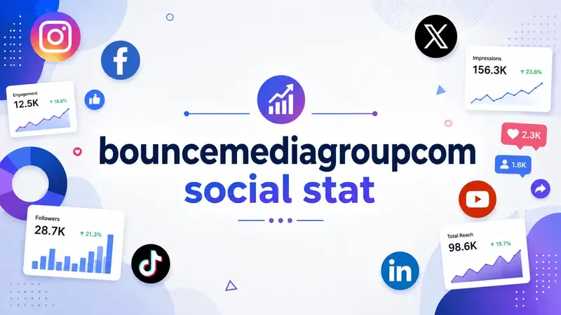 bouncemediagroupcom social stat: Metrics, Insights, and Growth Guide