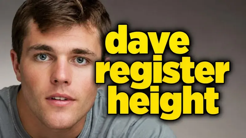 Dave Register Height: How Tall Is the Fallout Actor?