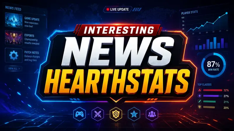 Interesting News Hearthstats: A Practical Guide to Hearthstone Updates, Stats, and Smarter Play