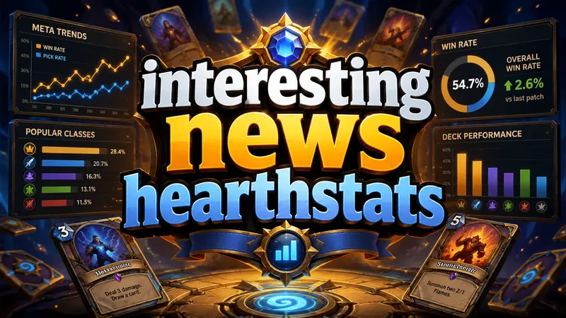 Interesting News Hearthstats: A Practical Guide to Hearthstone Updates, Stats, and Smarter Play